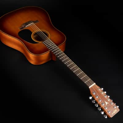 1988 K. Yairi YW11-12 - Vintage Sunburst Satin | Vintage Japan 12-String Dreadnought Acoustic Guitar | OHSC image 8