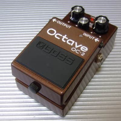 Boss OC-2 Octave (Silver Label) 1997 - 2005 - Brown image 1