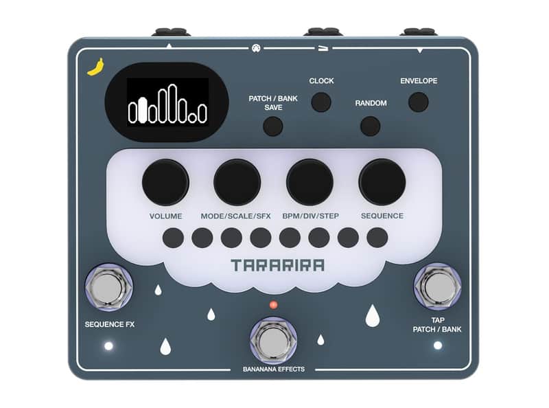 Bananana Effects Tararira Arpeggiator + Pitch Shifter + Sequencer Pedal [DEMO] image 1