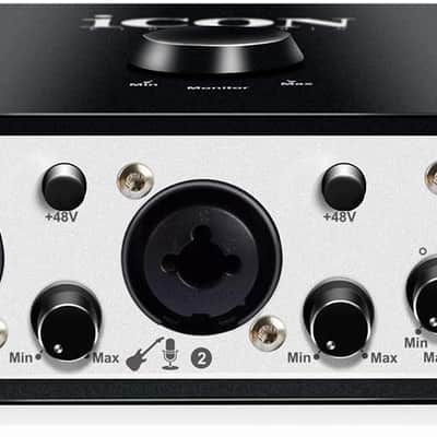 Icon ICOA-DUO44LIVE Pro Audio Duo 44 Live USB Audio Interface with Mobile Streaming Capabilities image 3