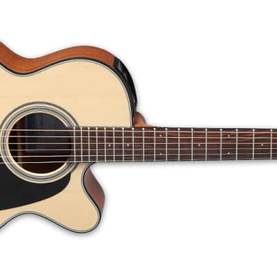 Takamine GX18CE-NS G-Series Mini Acoustic Guitar in Natural Finish image 2
