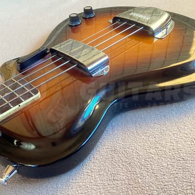 YAMAHA SB-30 ALL-ORIGINAL VINTAGE 60s BASS w/ORIGINAL YAMAHA HARD CASE image 1