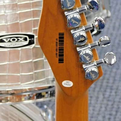 2020 Tagima Stella DW HSS Electric Guitar! Trans Amber Quilt Top! VERY NICE!!! image 8