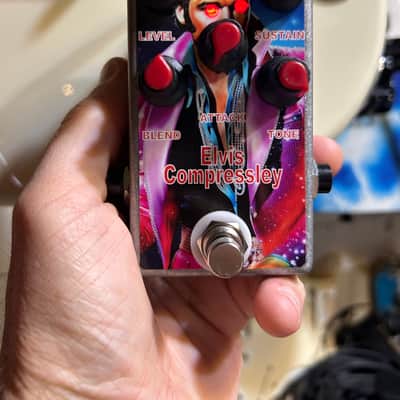 CELEBRITY PEDALS Elvis Compressley Compressor Pedal (Analog and Handmade) image 5
