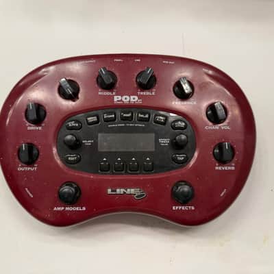 Line 6 POD XT Amp Simulator Emulator Multi Effects Processor + Power Supply image 1