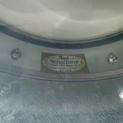 Pearl Custom Alloy Sensitone 14”X5.5” Steel Snare Drum image 4