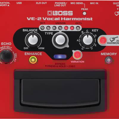 Boss VE-2 Vocal Harmonist Multi-Effect Unit | Reverb