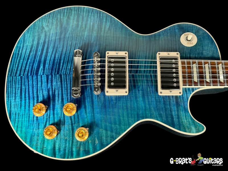 2016 Gibson Les Paul 1959 Custom Shop M2M Made to Measure Special Order '59 Reissue ~ Ocean Blue image 1
