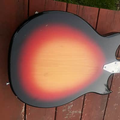 1969 Micro-Frets Signature Sunburst with case image 9