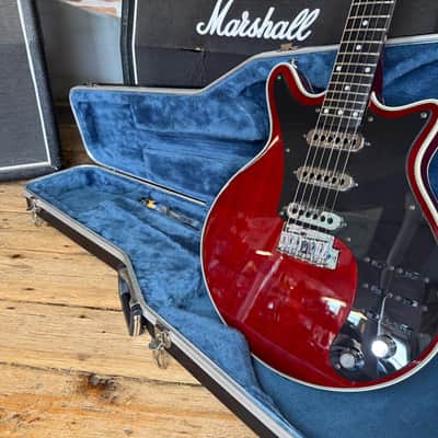 Burns Brian May Signature Red Special Cherry Electric Guitar image 13
