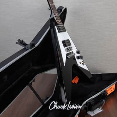 Gibson Custom Shop Kirk Hammet 1979 Flying V Electric Guitar - Ebony - #KH109 image 9