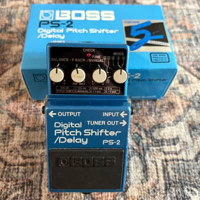 Boss PS-2 Digital Pitch Shifter Delay | Reverb