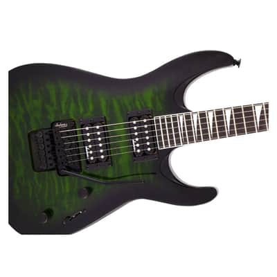 Jackson JS Series Dinky Arch Top JS32Q DKA Guitar Transparent Green Burst image 10