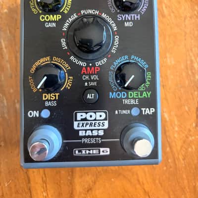 Line 6 POD Express Bass 2024 - Present - Grey / Black image 2