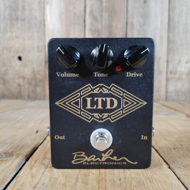 Barber 2000s LTD Overdrive Pedal, Excellent - Black image 1