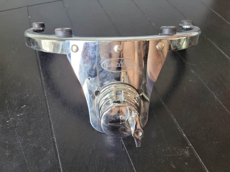 Pacific/PDP 10", 6 Lug Suspension Mount w/ Bracket, Chrome image 1