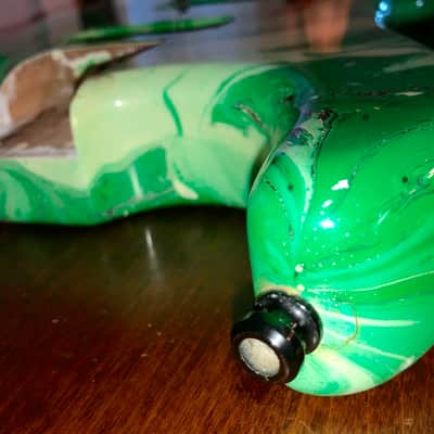 Kramer 1980's Body #D1523 from Kramer Factory Sale Neptune, NJ. Weighs 8.5 lbs! Factory Paint/Finish image 11