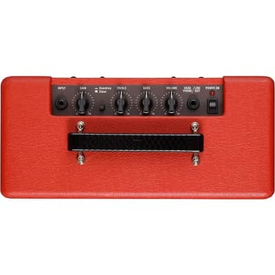 Vox Pathfinder 10 Solid State Combo Guitar Amp Limited Edition Deep Red image 3