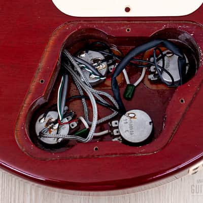 1989 Orville by Gibson Les Paul Standard Cherry Sunburst w/ USA Bill Lawrence Humbuckers, Hangtags image 15
