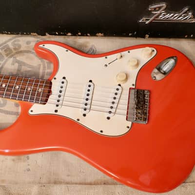 Fender Stratocaster 1966 - Fiesta Red - Refin image 12
