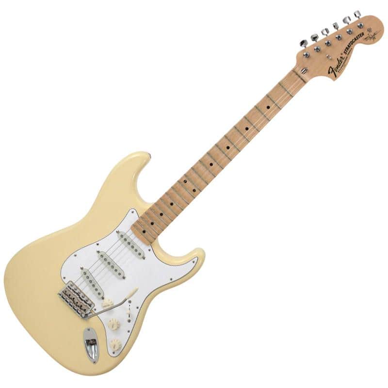 Fender Yngwie Malmsteen Signature Stratocaster w/Scalloped Maple Fingerboard - Vintage White image 1