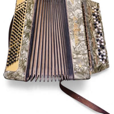 WWII German Button Accordion Solo Bolero 1939-1945 Rare Trophy Italy or Germany image 7