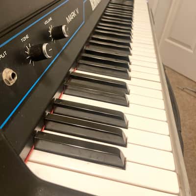Rhodes Mark V Stage 73 73-Key Electric Piano 1984 - Black image 5