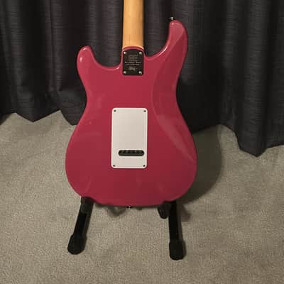 PRS SE Silver - Dragonfruit - w/gig bag image 4