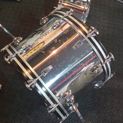 Ludwig Chrome Over Wood 1980s Chrome image 9