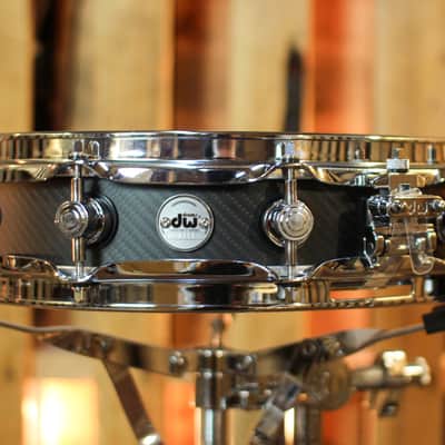 DW 3.14x14 Collector's Carbon Fiber Pi Snare Drum image 2