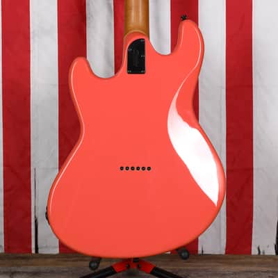 Sterling Fluff Signature Stingray Guitar - Rula Thumb Red image 8