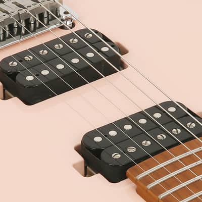 Corona Modern Plus T Shell Pink Stainless 24Fret Roasted Maple HH Telecaster image 4