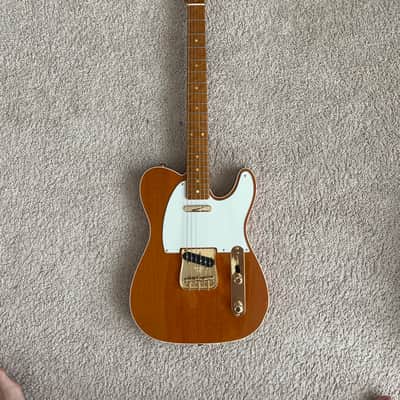 Fender Custom Shop Telecaster Artisan Figured Mahogany 2016 Amber Tinted Lacquer image 2
