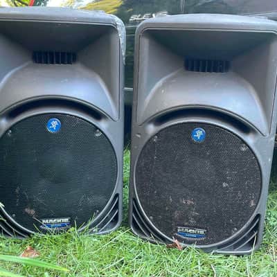 Mackie RCF SRM450 Powered PA Speaker PAIR, One Made in Italy, One Made in USA Loud & Proud image 8