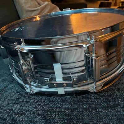 Rare Vintage 70s Shiro 14x5” Steel Snare Drum – 8 Lugs MIJ (Excellent Condition) image 5
