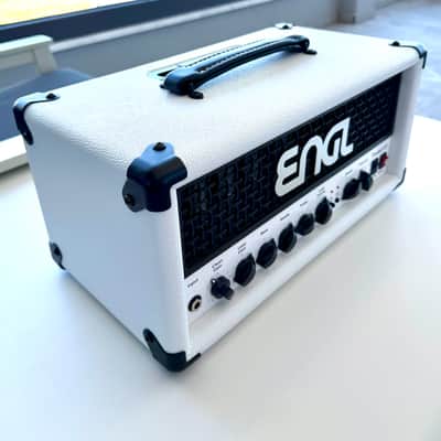 Engl Fireball 25 Type E633 2-Channel 25-Watt Guitar Amp Head 2019 - Present - White image 3