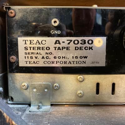 Tascam / Teac A7030 • Fully Serviced• 2 & 4 Track Reel Tape Recorder • RC-701 Remote • image 9