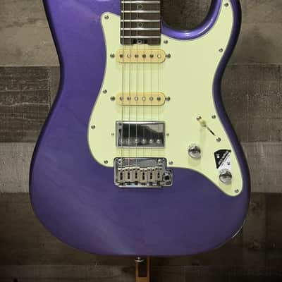 Schecter Nick Johnston Traditional HSS 10th Anniversary - Atomic Violet (1156) image 3