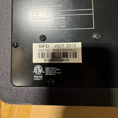 Pioneer S-DJ60X 6" Active Reference DJ Speaker -Used image 3