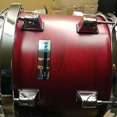 Taye Drums ProX 10x8.5 Rack Tom Red Satin Free Shipping image 4