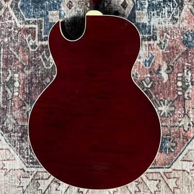 1996 Gibson L4CES Vintage Wine Red Florentine Cutaway Hollowbody Electric Guitar W/ Original Hardshell Case! image 8