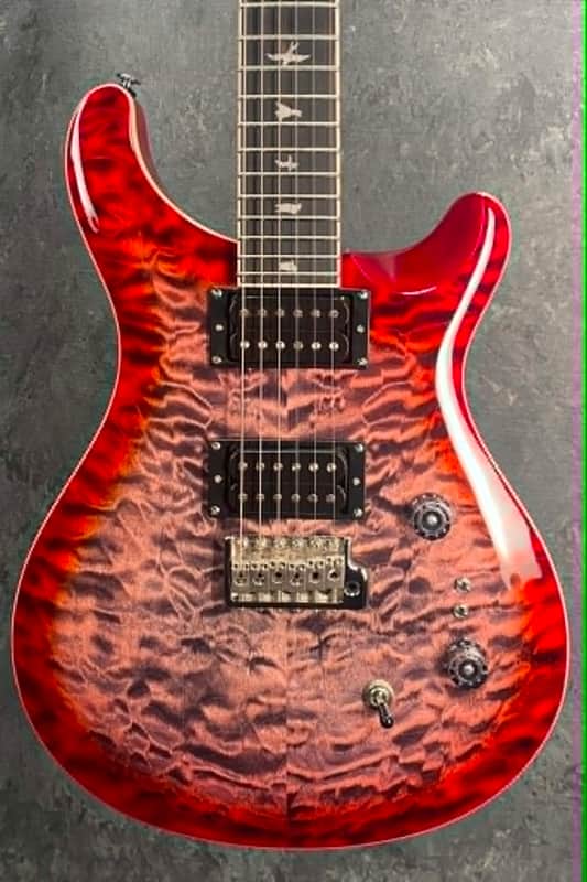 PRS SE Custom 2024 - Charcoal Cherry image 1
