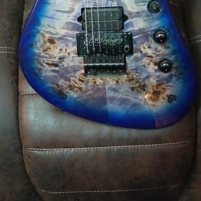 Jackson Pro Series Chris Broderick Signature Soloist HT6P 2021 - Present - Transparent Blue image 1