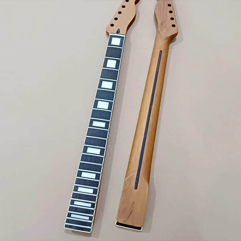 Roasted Maple Tele Style Guitar Neck, Rosewood Fingerboard 22 Frets image 1