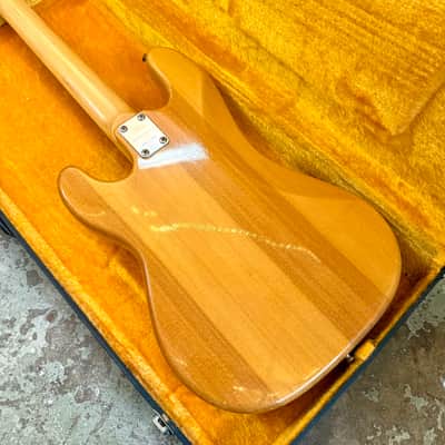 Greco “Gneco” Electric Precision Bass  c 1974 - Natural original vintage MIJ Japan Matsumoku image 10