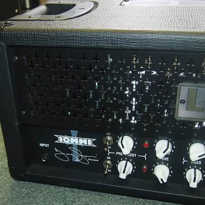 Laney Tony Iommi TI100 Signature 100 watt all tube amp head used by TONY himself! image 2