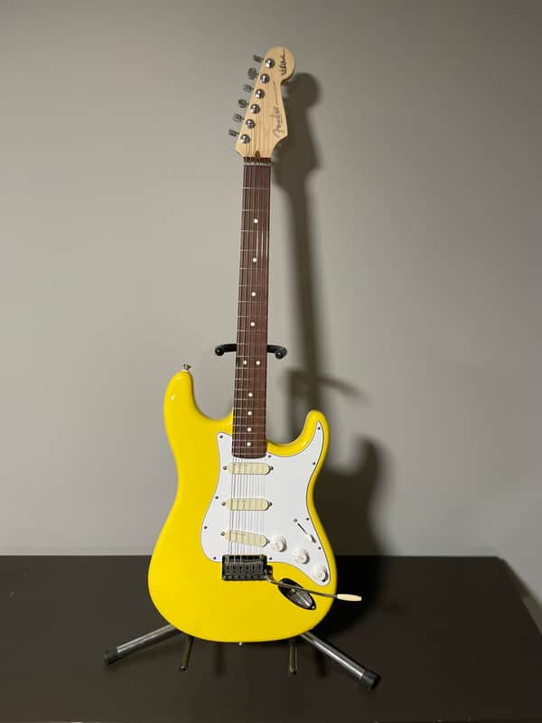 Stratocaster - Graffiti Yellow - Fender Jeff Beck Neck - Warmoth Body image 1