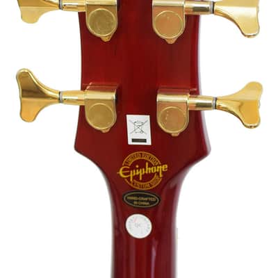 Epiphone Bass Allen Woody Rumblekat Wine Red image 6