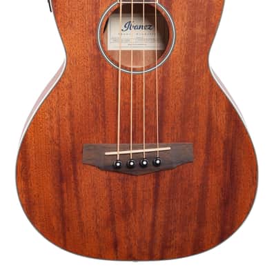 Ibanez Performance PNB14E Parlor Acoustic Electric Bass Guitar Open Pore image 3