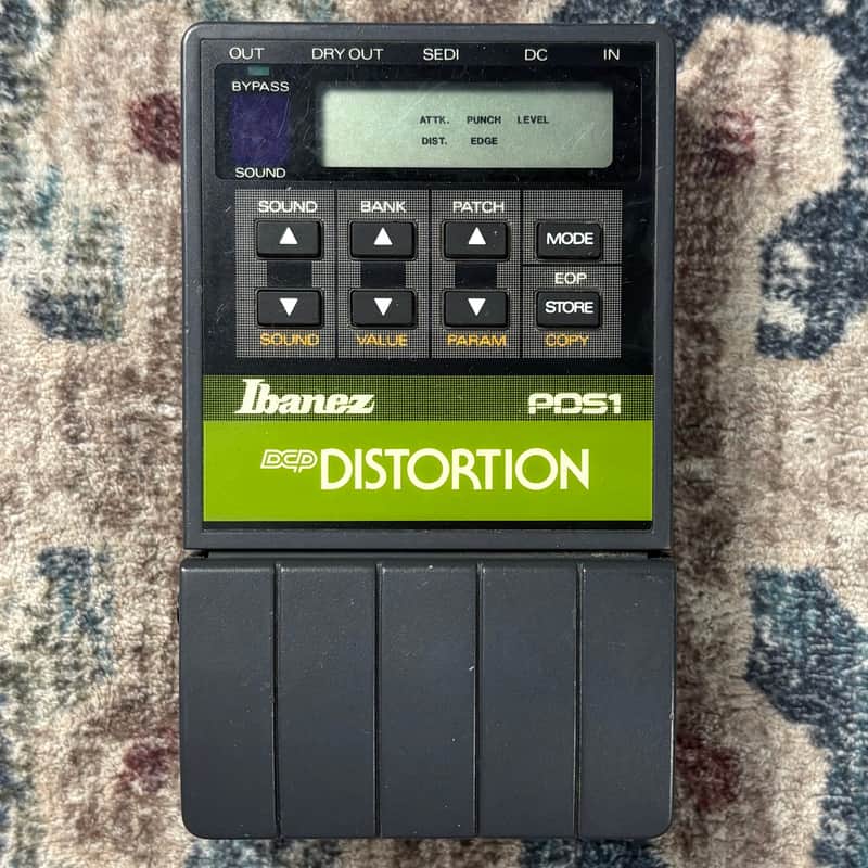 1980s Ibanez PDS1 DCP Programmable Distortion Vintage Guitar Effect Pedal! image 1